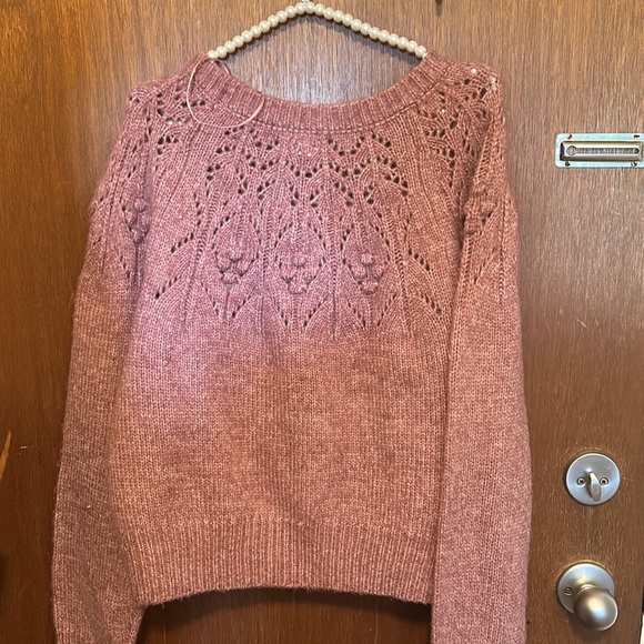 NWT Yes Lola Cropped Knit Sweater - Picture 8 of 8
